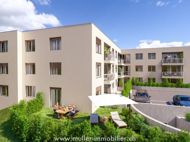 Spacieux appartement 5,5 avec 2 terrasses et grand jardin à Siviriez! Dreamo. Ch