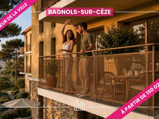 Appartement Bagnols sur ceze 2 pièces RÉSIDENCE ALYSSE CENTRE VILLE
