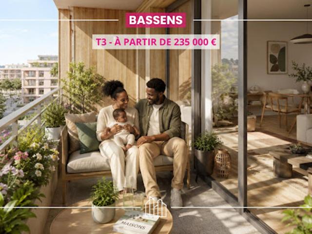 Appartement Bassens 3 pièces RÉSIDENCE HECTOR LA BARDE