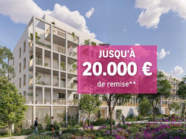 Appartement Begles 3 pièces Les Jardins de Capelle