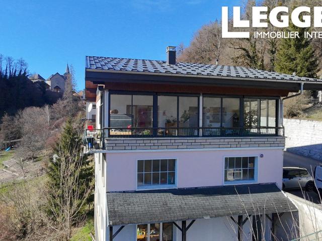Appartement bien ensoleillé T5 ou plus avec vue imprenable à vendre au Châtelard, au cœur du massif des Bauges