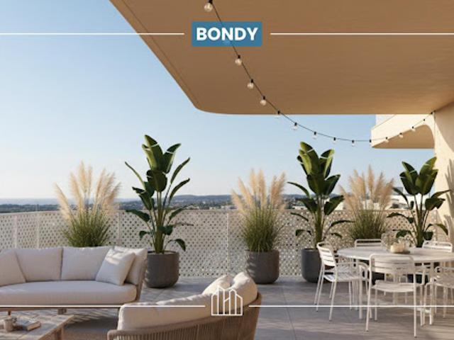 Appartement Bondy 3 pièces QUARTIER RESIDENTIEL PROCHE DU QUAI