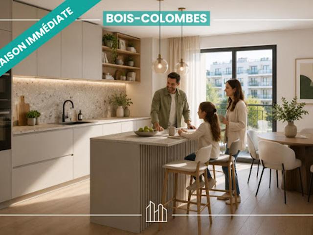 Appartement Bois Colombes 3 pièces RÉSIDENCE MARTIN ? COMMERCES À PIED