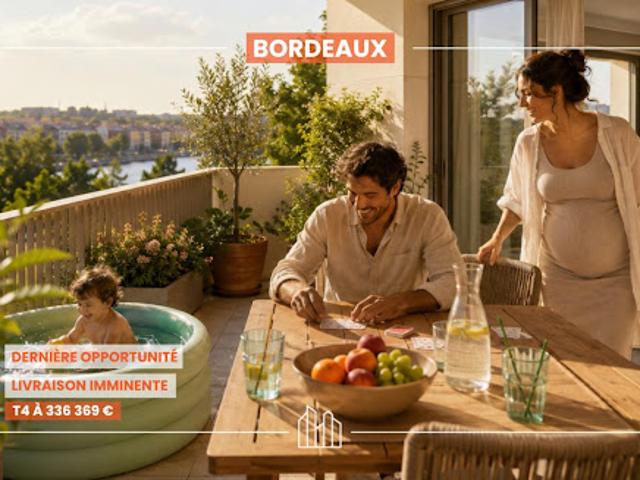 Appartement Bordeaux 4 pièces APPARTEMENT T4 DE 83 M² AVEC LOGGIA