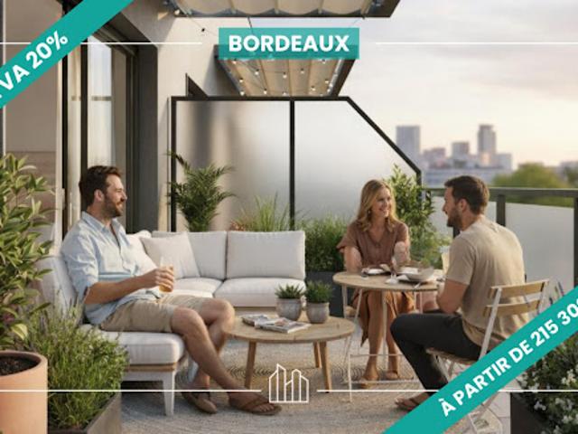 Appartement Bordeaux 2 pièces RÉSIDENCE LOUISE QUARTIER DES CHARTRONS