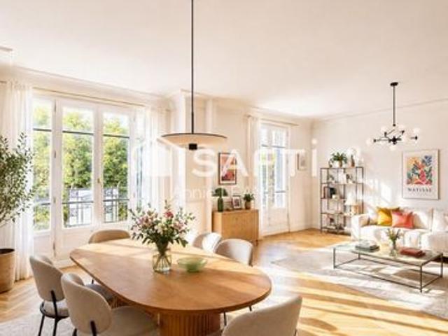 Appartement Belle Époque de 106m² avec vue dégagée
