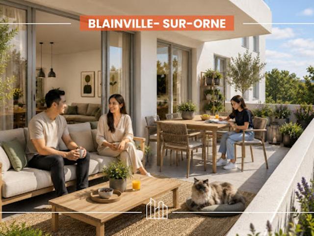 Appartement Blainville sur Orne 3 pièces RÉSIDENCE LOUISE PROX MER