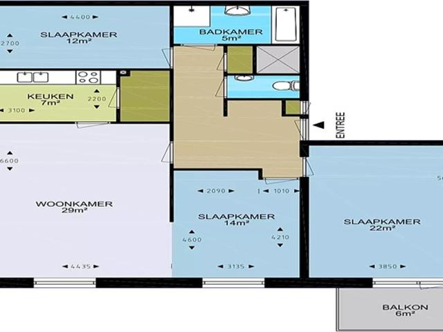 Appartement Bulgerstein in Amsterdam