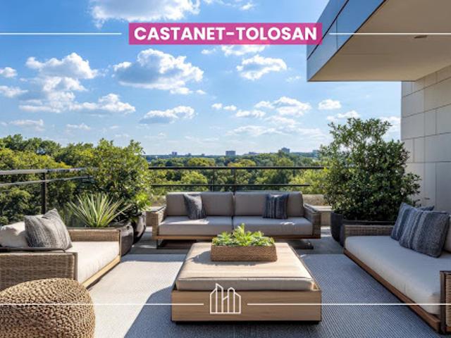 Appartement Castanet Tolosan 4 pièces LE CLOS MAËL PROX CANAL DU MIDI