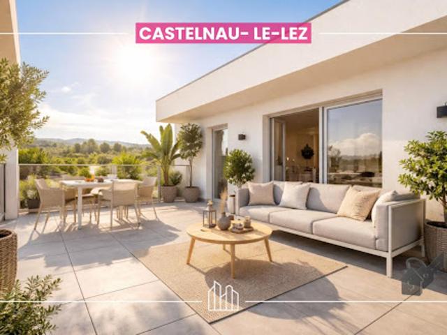 Appartement Castelnau le Lez 3 pièces RÉSIDENCE MARCEL PROX VERCHANT