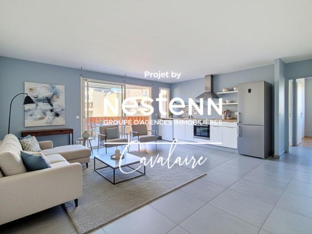 Appartement Cavalaire Sur Mer 4 pièce s d'environ 76 m² proche du port, des calanques et des commerces avec place de parking sécurisée et cave