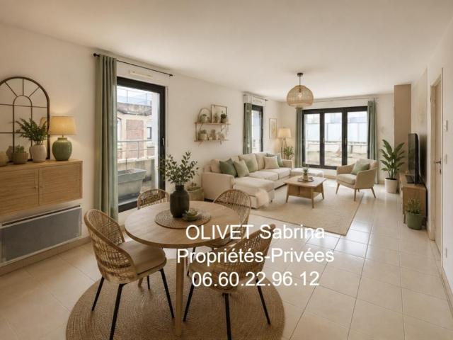 Appartement centre ville de Rouen 3 pièces 68 m²