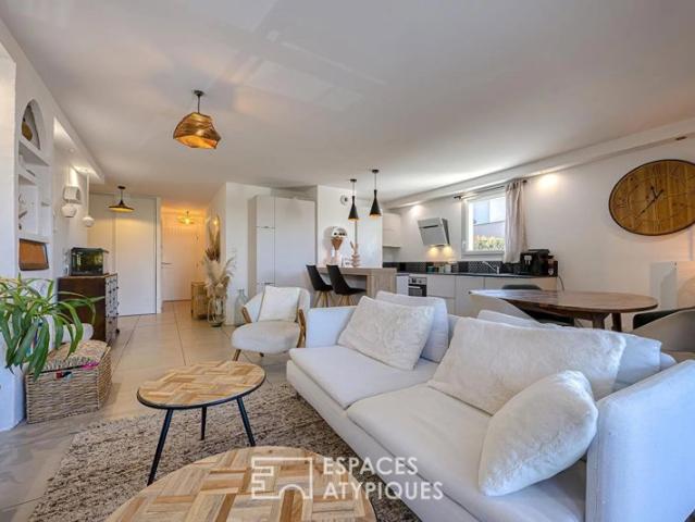 Appartement chaleureux avec terrasse