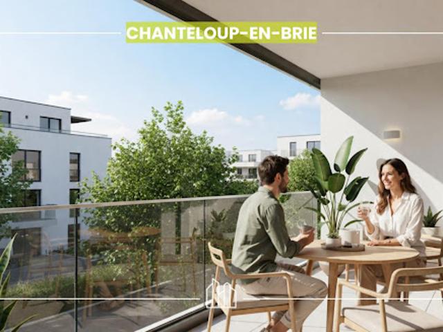 Appartement Chanteloup en Brie 2 pièces CLOS AMBRE PROX COMMERCES
