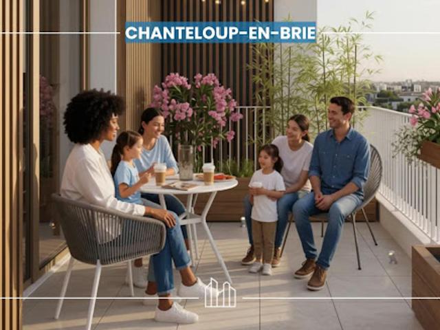 Appartement Chanteloup en Brie 4 pièces CLOS VIOLETTE QUARTIER VERDOYANT