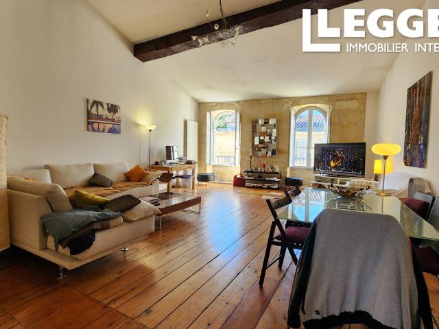 Appartement Chartrons – 125 m² – 3 chambres – parking privatif et cave