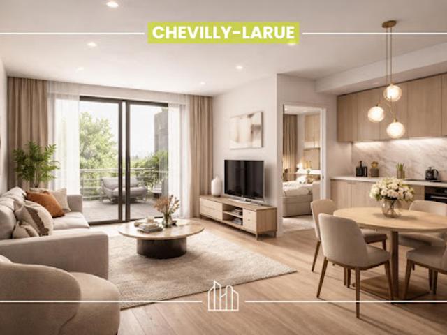 Appartement Chevilly Larue 2 pièces RÉSIDENCE SAUTET PROX ÉCOLE