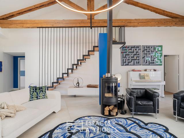 Appartement contemporain avec rooftop