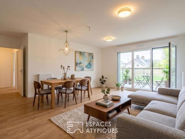 Appartement contemporain de 66m2 avec 2 chambres à quelques pas de la vieille ville de Guérande