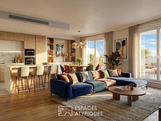 Appartement contemporain début Neudorf