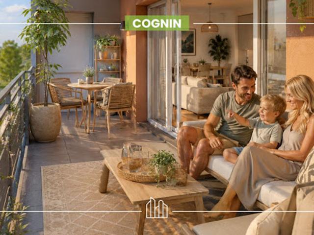 Appartement Cognin 3 pièces RÉSIDENCE JULIETTE PROX ÉCOLES