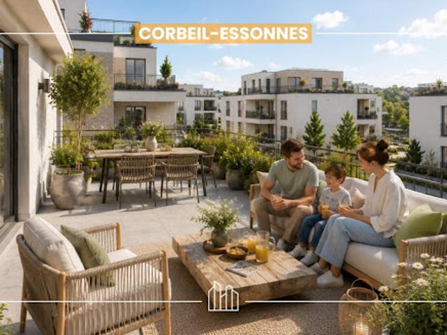 Appartement Corbeil Essonnes 3 pièces RÉSIDENCE LÉON PROX ÉCOLES