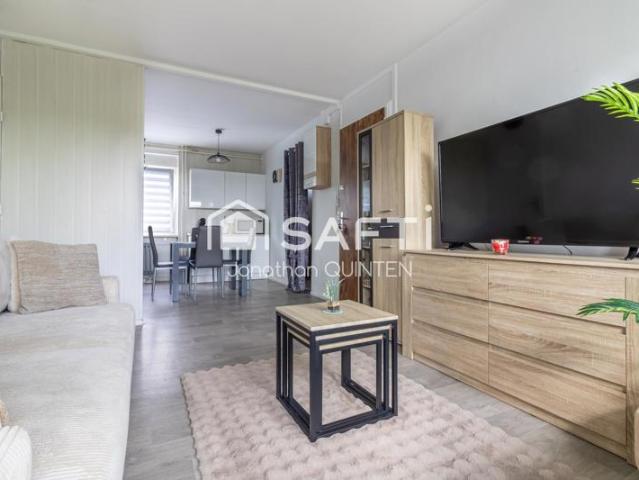 Appartement cosy avec balcon, prêt à vivre