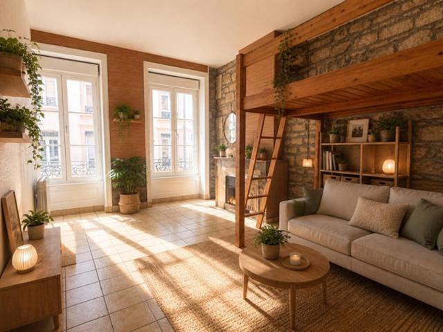 ? Appartement cosy et lumineux • dans bel immeuble • très proche Universités • Lyon 7