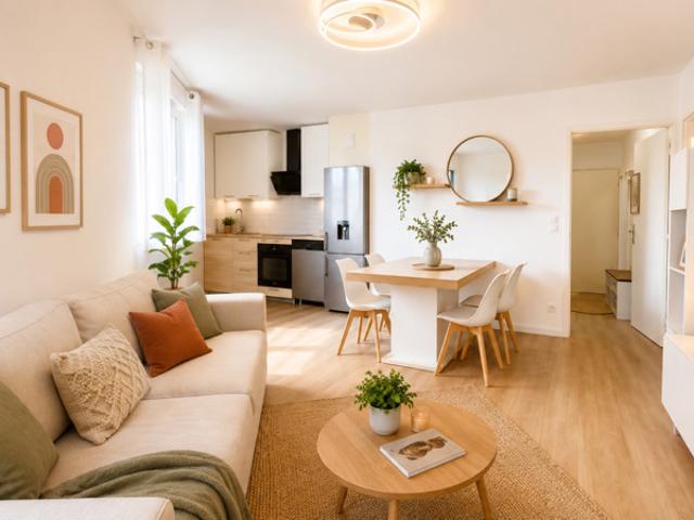 Appartement cosy et lumineux