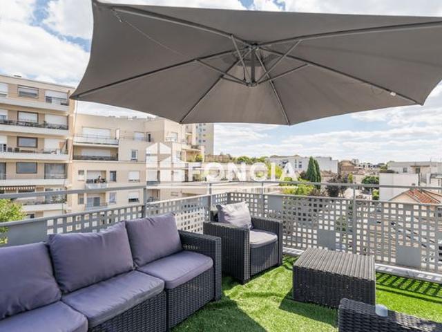 Appartement coup de cœur – Dernier étage avec exceptionnelle terrasse de 45 m²