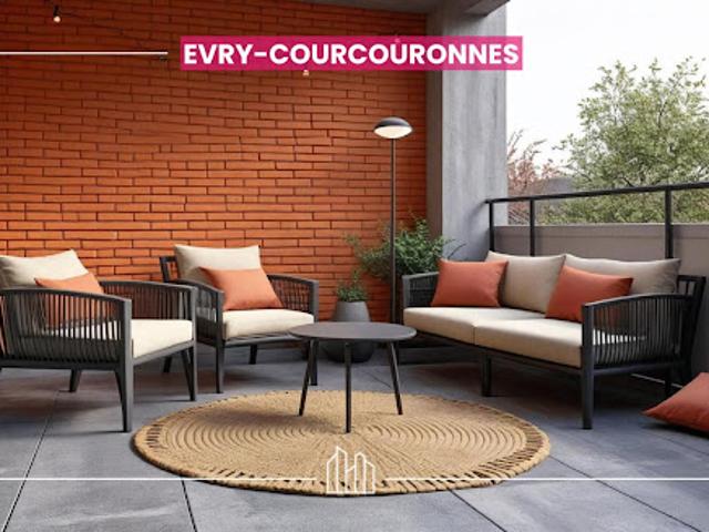 Appartement Courcouronnes 3 pièces RÉSIDENCE OLIVIER PROX ECOLES