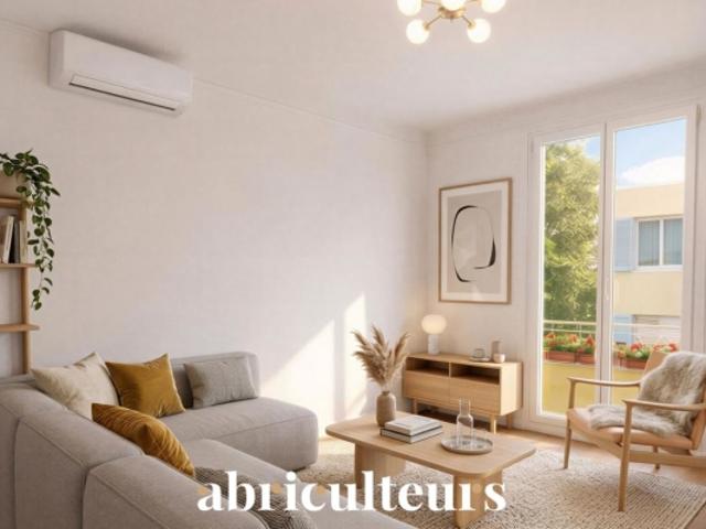 Appartement clés en main 2 Pièces 35 m² Balcon, grande cave et prestations haut de gamme Nice bas Cyrnos