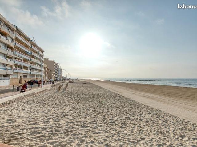 Appartement climatisé F3, traversant vue mer