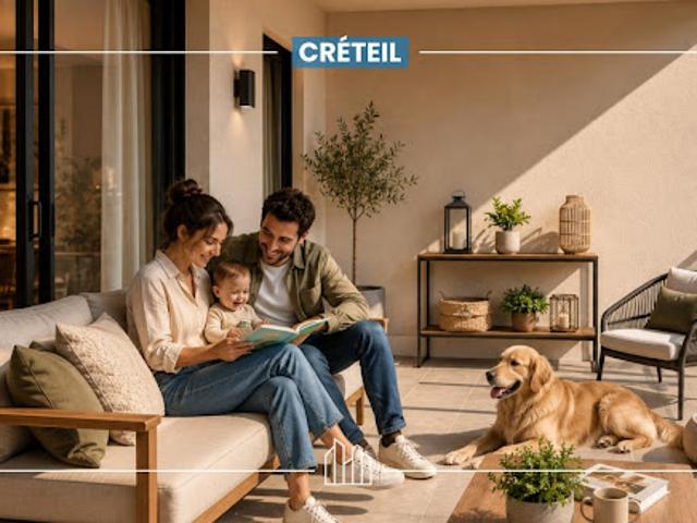 Appartement Creteil 3 pièces RÉSIDENCE MARC PROX COMMERCES