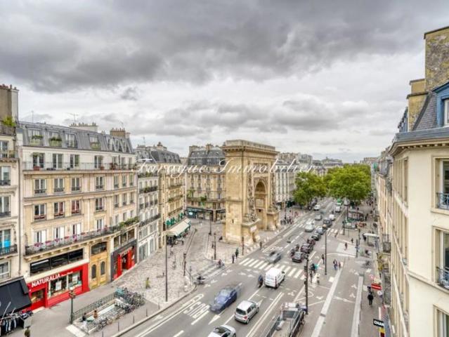 Appartement d’exception avec panorama unique sur la Porte Saint Denis