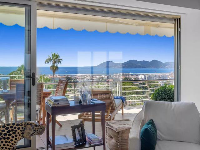 Appartement D Exception Avec Vue Mer Panoramique 80m² Cannes