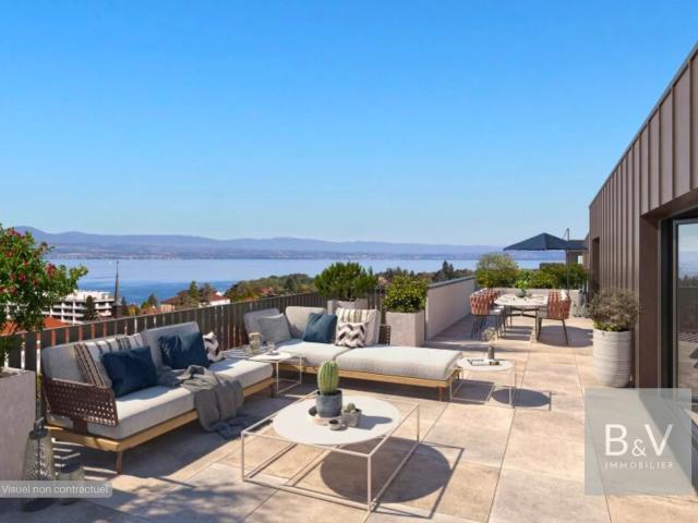Appartement d’exception de 118 m² avec vue mer