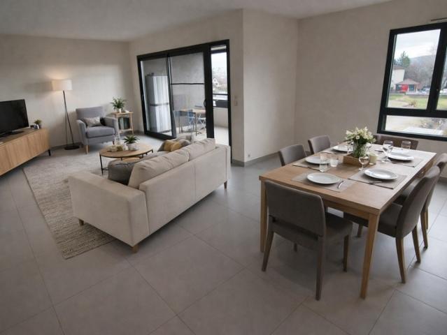 Appartement d’exception de 133 m² dans le Paquebot de Jean Monnet au cœur de Saint Genis Pouilly