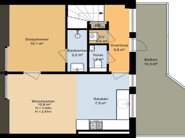 Appartement Davisstraat in Amsterdam