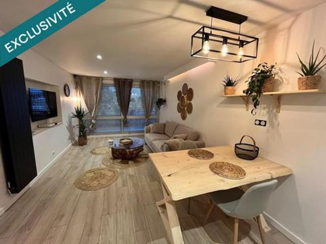 appartement de 43m2 avec deux balcons et une vue dégagée