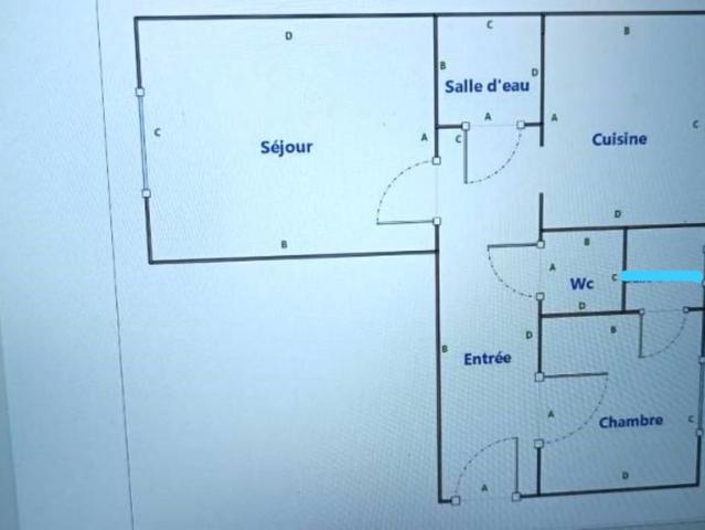 Appartement de 42m2 à louer sur Clichy