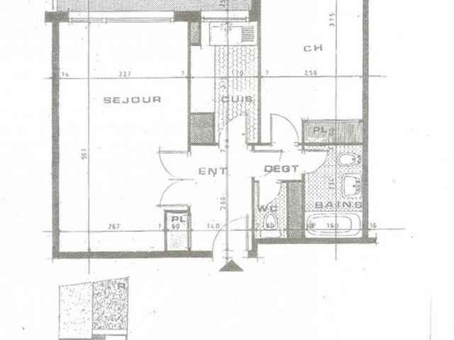 Appartement de 45m2 à louer sur Paris 20