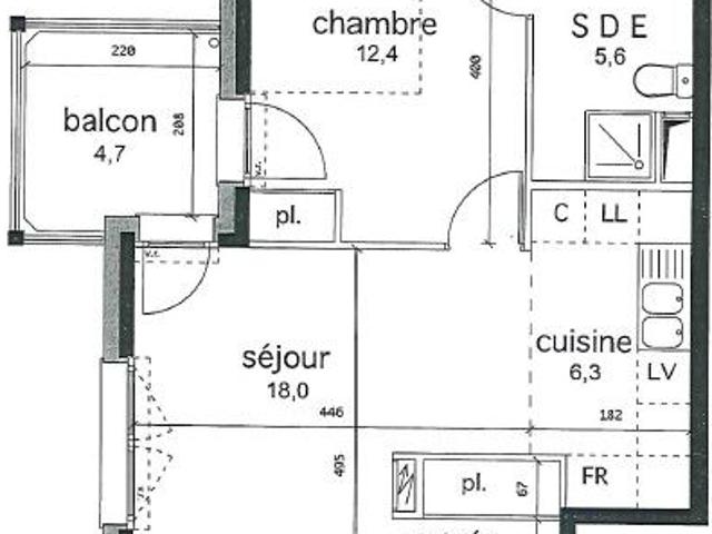 Appartement de 46m2 à louer sur Saint Julien en Genevois
