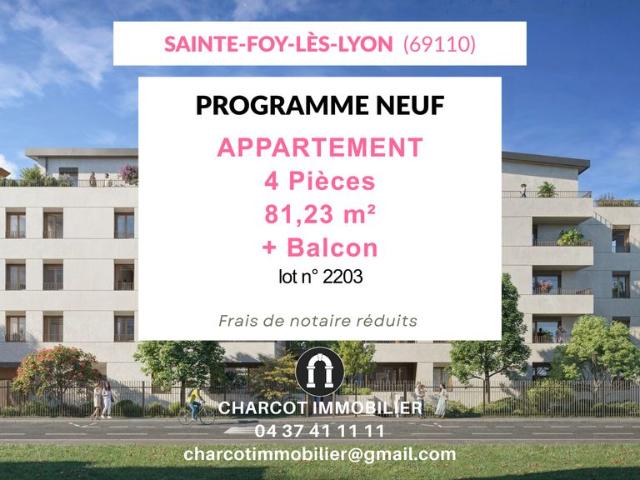Appartement de 4 pièces de luxe en vente à Sainte Foy lès Lyon, France