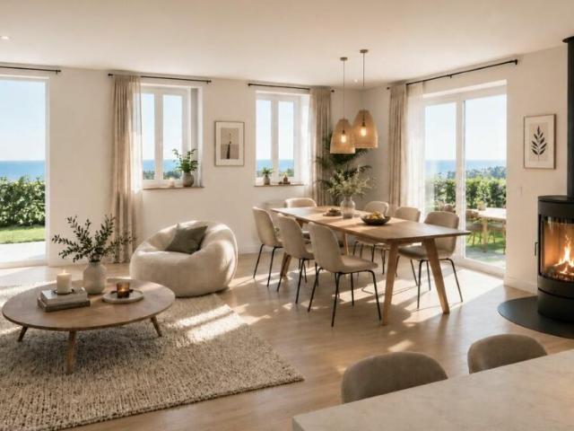 Appartement de 4,5 pièces en rez de jardin