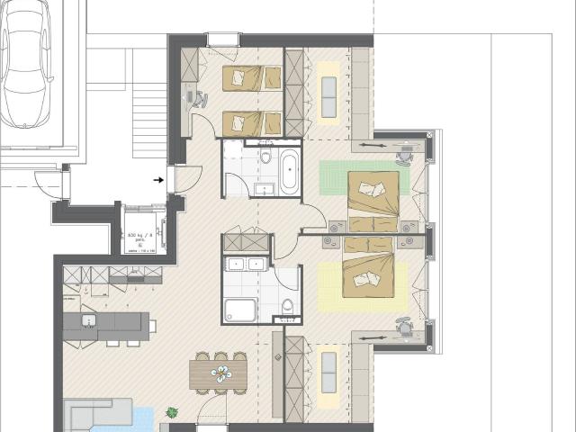 Appartement de 4.5 pièces Gryon | dreamo. Ch