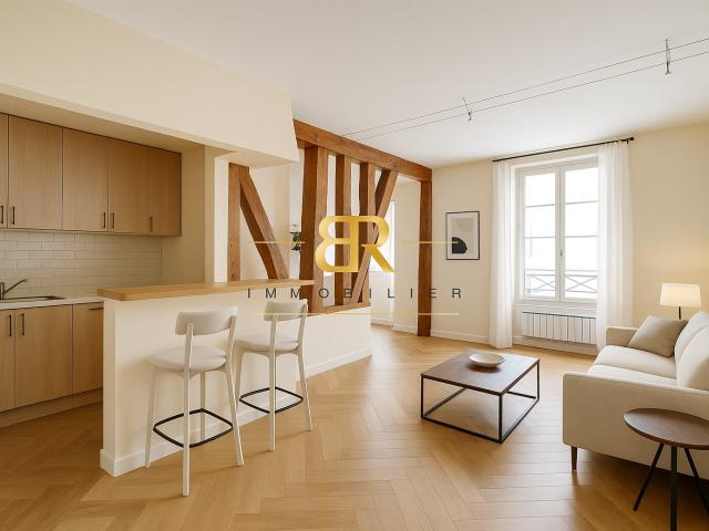Appartement de 54m2 Paris 4ème Saint Paul