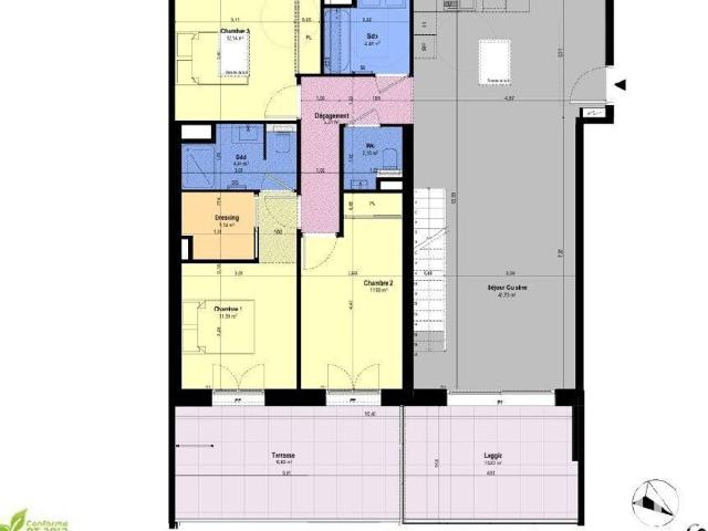 Appartement de 5 pièces de luxe en vente à Châteauneuf Grasse, France