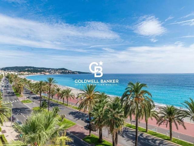 Appartement de 70 m2, traversant avec vue mer panoramique Pr. 70m² Nice