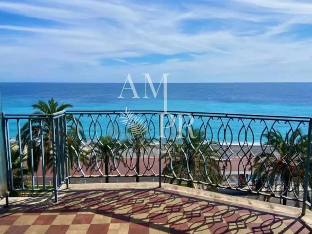 Appartement de 70m2 sur la Promenade des Anglais Vue mer panoramique